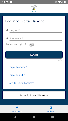 Android application BEEFCU Mobile Banking screenshort