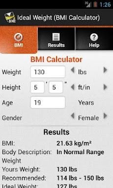 Ideal Weight (BMI Calculator)のおすすめ画像5