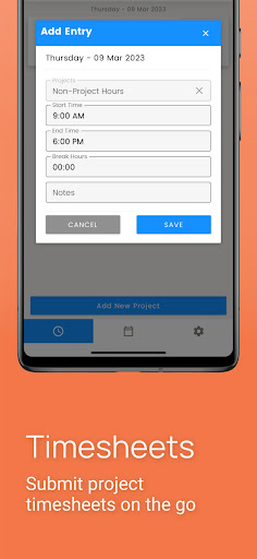 Timewize Screen 3