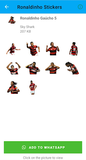 Ronaldinho Gaúcho Stickers