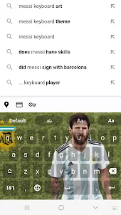 Messi keyboard argentina