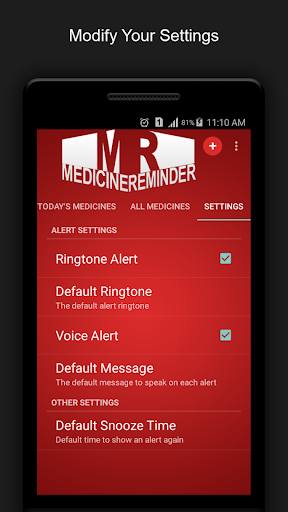 Screenshot of Daily Medicine Reminder