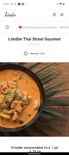 Android application Limdim Thai Street Gourmet screenshort