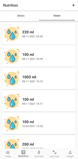 STOP Fitness Manager Screen 3