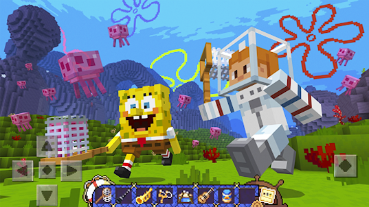 Mod SpongeBob For Minecraft PE
