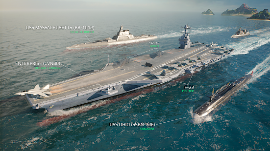 Modern Warships: Seeschlachten Screenshot