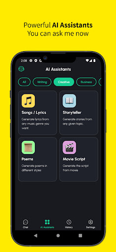 ChatAI-You can ask me anything Screen 3