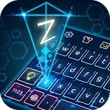 Keyboard-Hologram Neon Theme icon