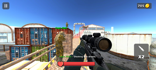 Android application Stealth Sniper 3D screenshort