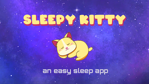 Android application Sleepy Kitty - Baby Sleep App screenshort
