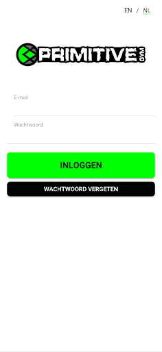 Android application Primitive Gym screenshort