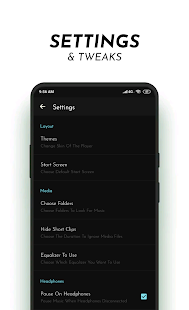 PowerAudio Plus Music Player Screenshot