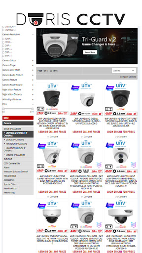 Doris CCTV - UNV Distributor Screen 2