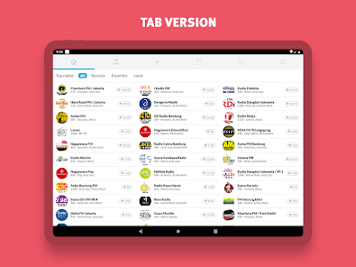 Captura 6 Radio en línea Indonesia FM android