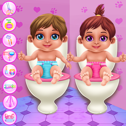 Crazy Mommy Triplets Care  Icon