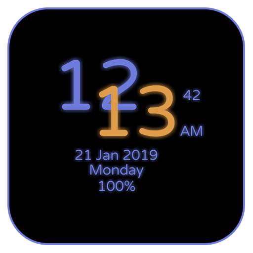 Awesome Digital Clock Lwp logo