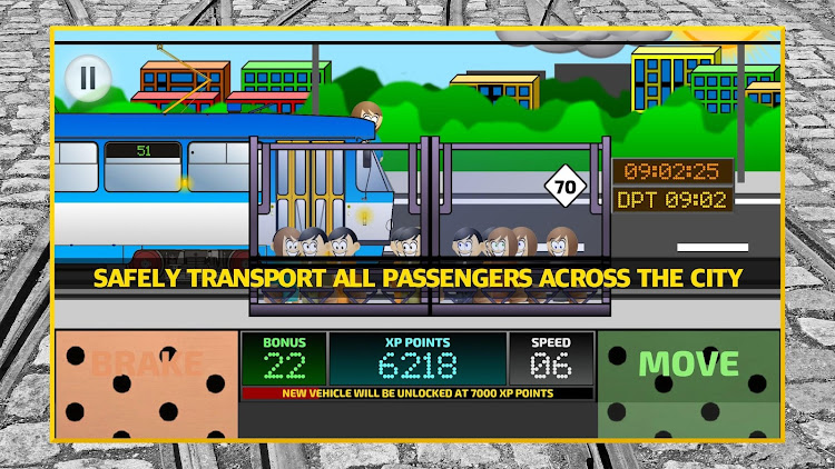 Tram Driver Simulator 2D - 1.2024.1 - (Android)
