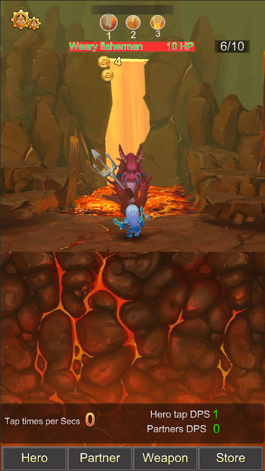 #3. Tap Fighting (Android) Przez: huang maolin