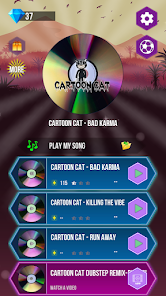 Run Away-Cartoon Cat Tiles Hop screenshots apk mod 1