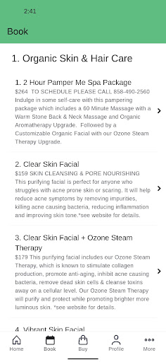 Healing Arts Massage&Wellness Screen 2