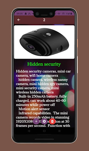a9 wifi mini camera guide Screen 2