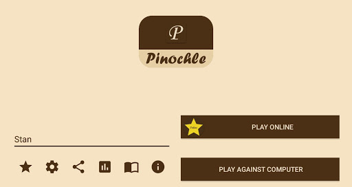 Android application Pinochle screenshort