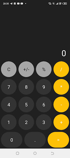 Basic Calculator Screen 2