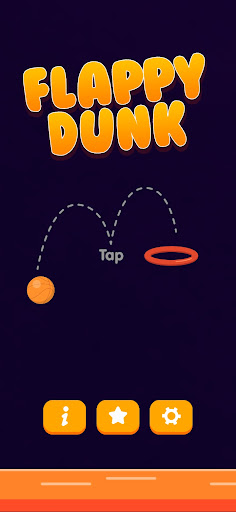 Android application Basket Dunk Ball screenshort