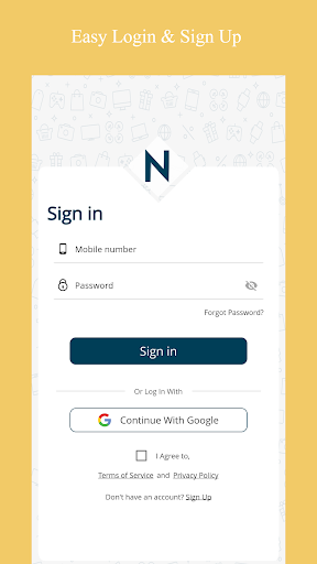 Android application Nayzaa - Online Shopping screenshort
