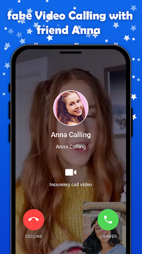 fake call Video for anna Screen 3