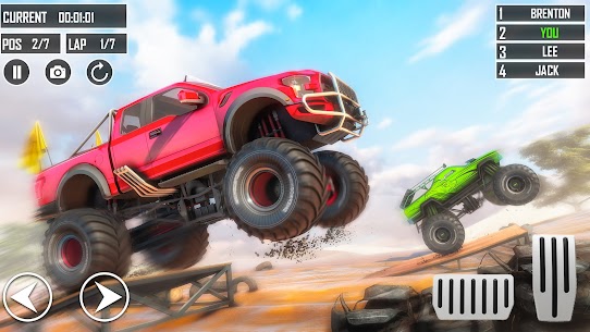 Real Monster Truck Racing Game v1.1.4 Mod Apk (Unlimited Money) For Android 1