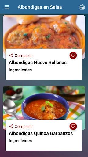 Albondigas en Salsa