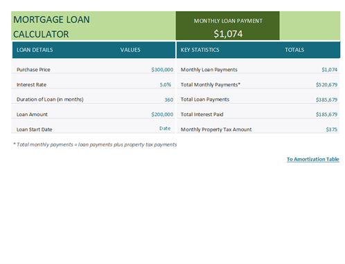 Excl Office Templates