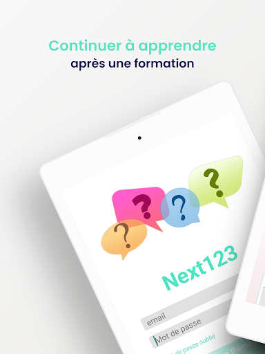 Android application Next123 screenshort