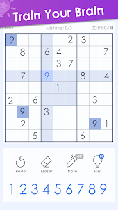 Sudoku -jogos de quebra-cabeça