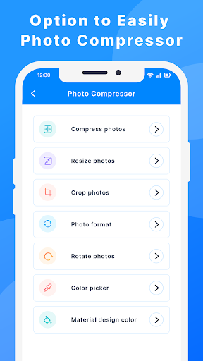 Photo Compressor and Resizer Screen 2