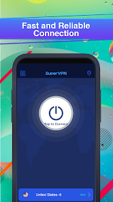 Screenshot 1 Super VPN - Stable & Fast VPN android