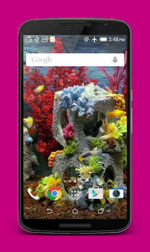 Aquarium Live Wallpaper Screenshot 2 - AppWisp.com