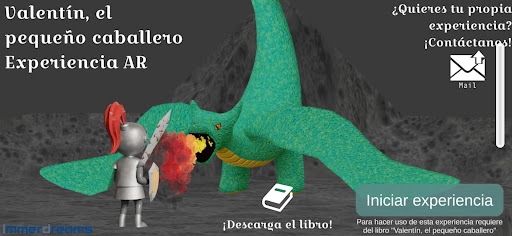 Android application El pequeño caballero AR screenshort