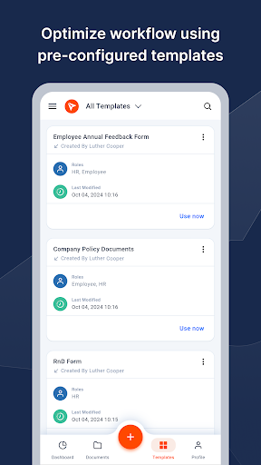 Screenshot of BoldSign: Sign Docs & Request