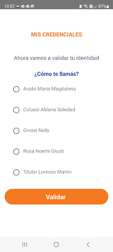Credencial Digital Emergencias Screen 2