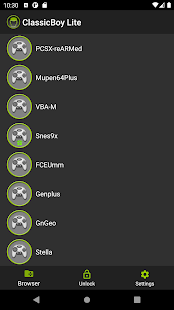 ClassicBoy Lite Games Emulator Screenshot