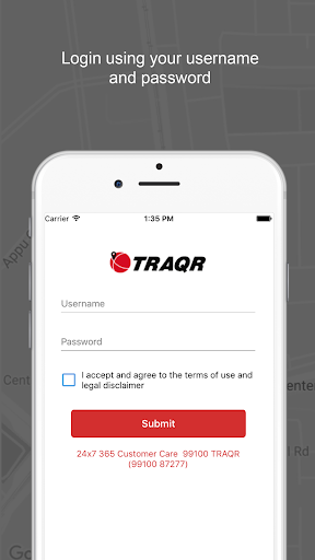 TRAQR Screen 2