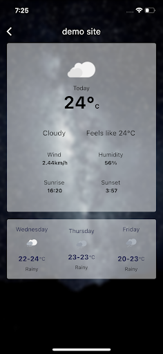 Android application RESS-Yoho screenshort