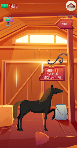 Android application Gallop Racer Challenge screenshort