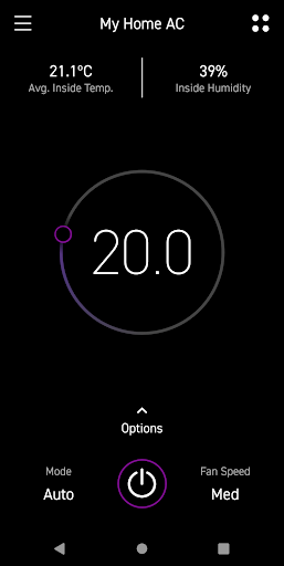 Android application NEO Connect screenshort