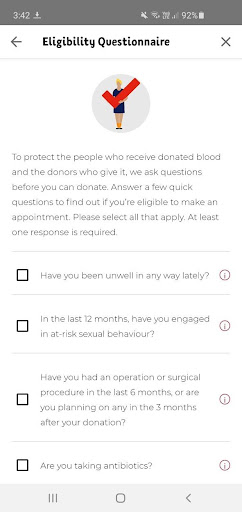 Donate Blood Screen 3