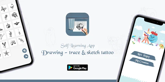 Drawing - Trace & Sketch Tatto
