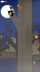 Halloween Witch Jumping Game