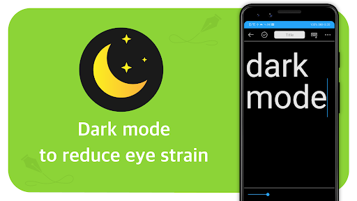 Big Font Notes Screen 3